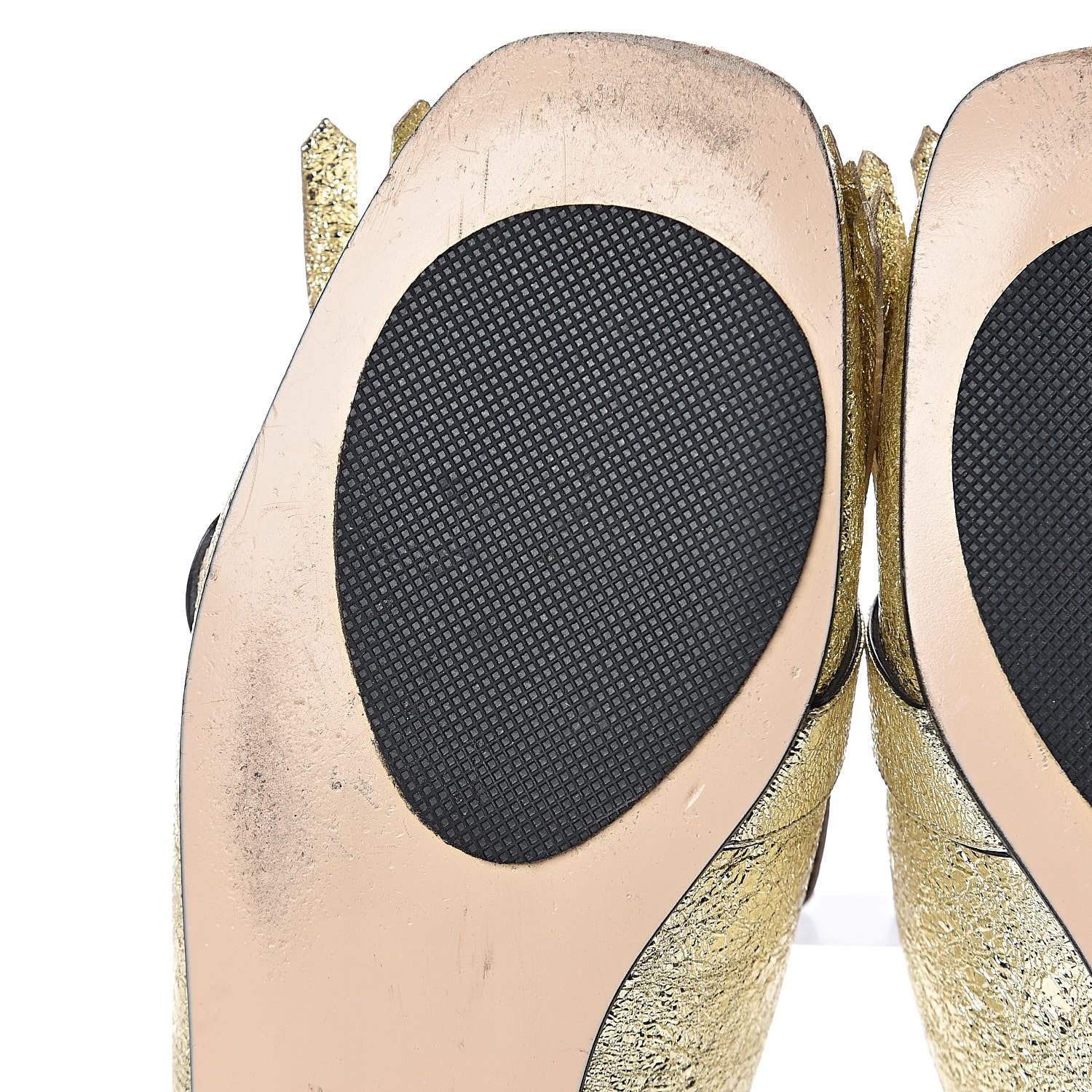 Gucci Galassia Womens GG Marmont Fringe Slippers 38.5 Platino 9 of 13