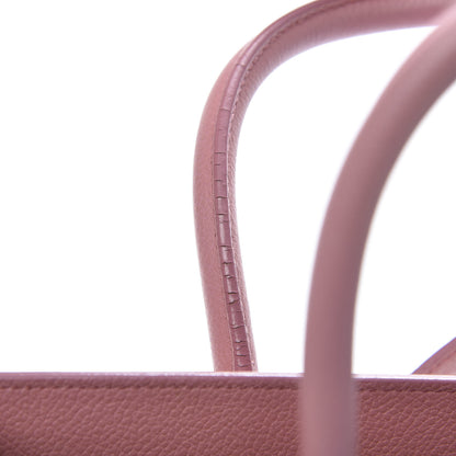 Saint Laurent Grained Calfskin Baby Sac De Jour Dark Rose 17 of 20