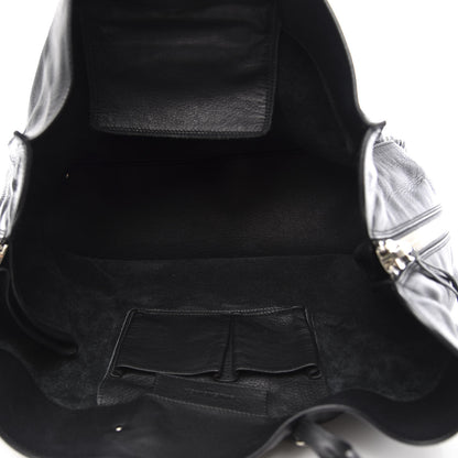 Balenciaga Supple Calfskin Papier A4 Zip Around Tote Black 5 of 11