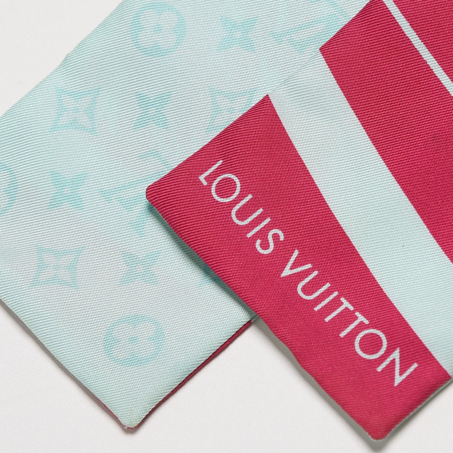 Silk Monogram Trunkit Bandeau Framboise