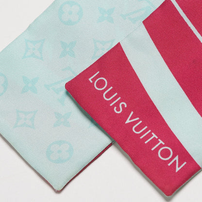 Louis Vuitton Silk Monogram Trunkit Bandeau Framboise 3 of 3