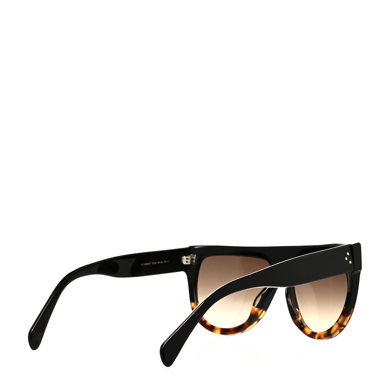 Celine Shadow Sunglasses CL 41026/S Black Havana 4 of 7