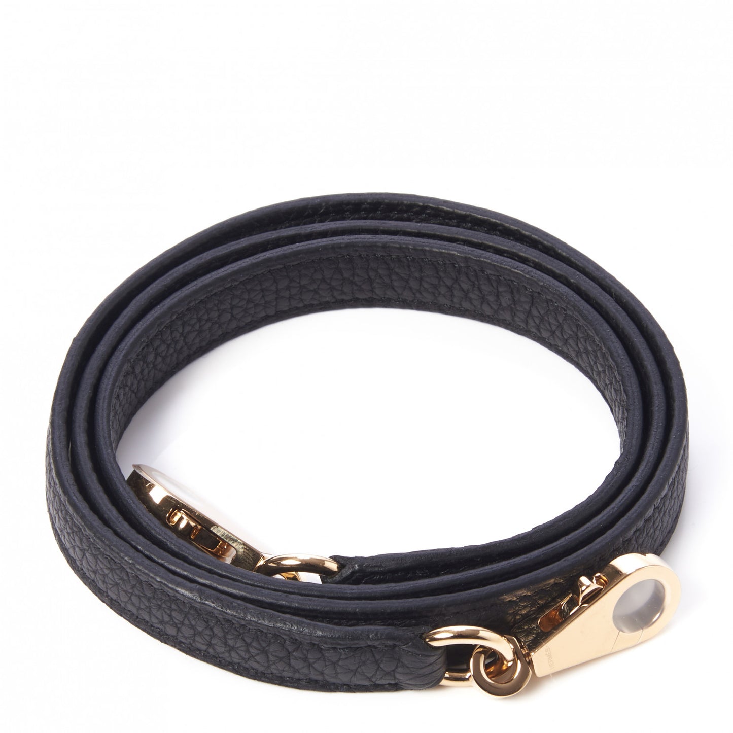 Togo Lizard Kelly Retourne Touch 25 Black