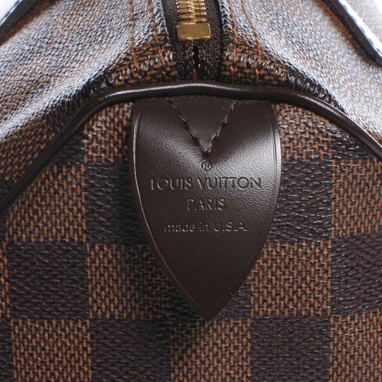 Louis Vuitton Damier Ebene Speedy 30 4 of 8
