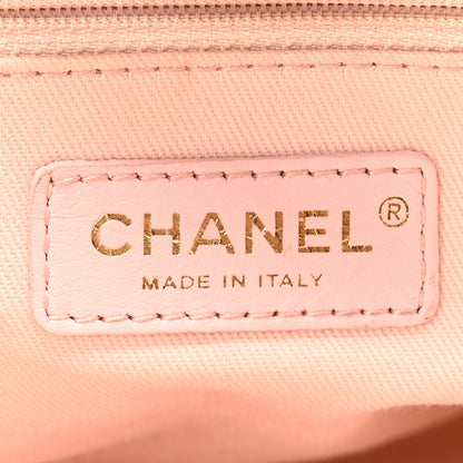 Chanel Lurex Boucle Deauville Medium Tote Pink 6 of 10