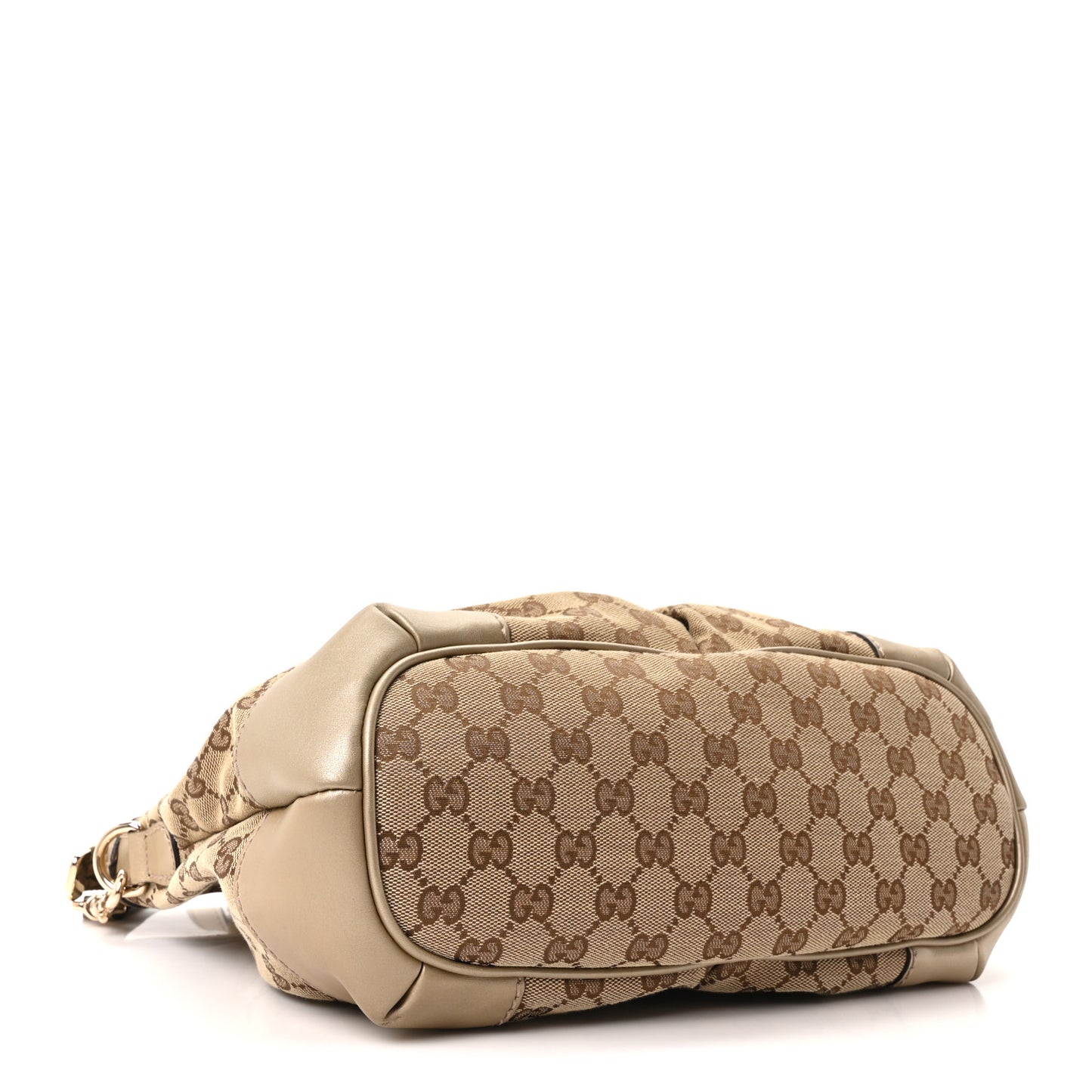 Monogram Medium Sukey Top Handle Bag Golden Beige