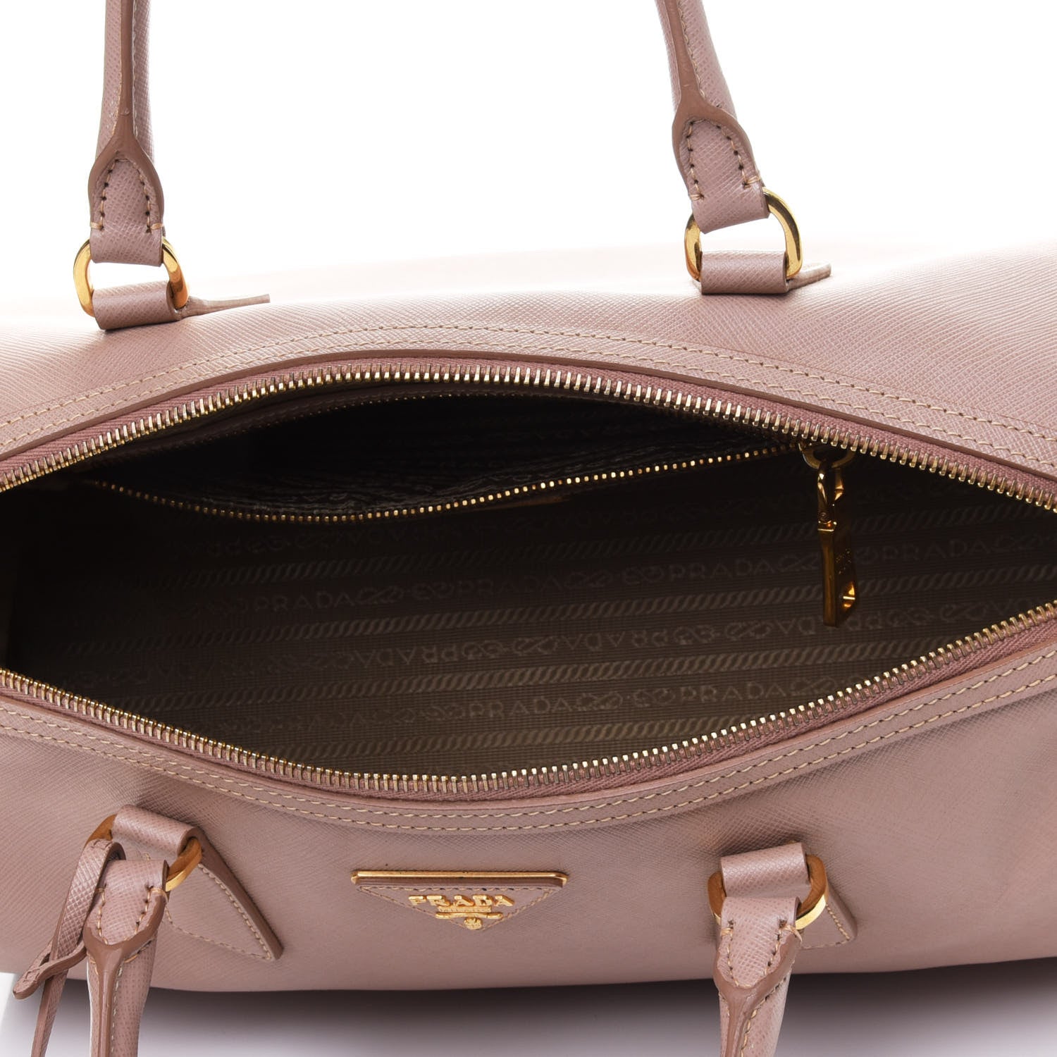 Prada Saffiano Lux Bowler Cammeo 4 of 4