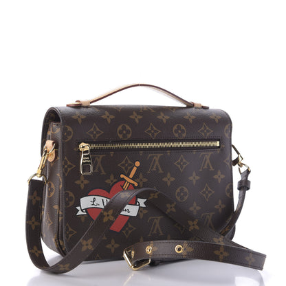 Louis Vuitton Monogram Patches Pochette Metis 3 of 9