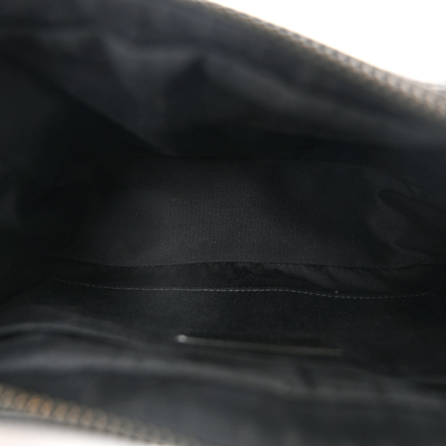 Calfskin Matelasse Monogram Monochrome Lou Camera Bag Black