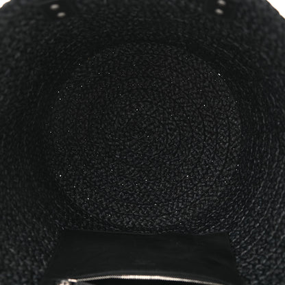 Saint Laurent Raffia Panier Bag Black 5 of 11