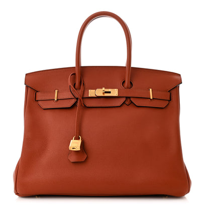 Hermes Evergrain Birkin 35 Cuivre 1 of 19