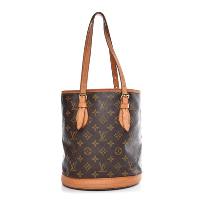 Louis Vuitton Monogram Petit Bucket 23 3 of 14