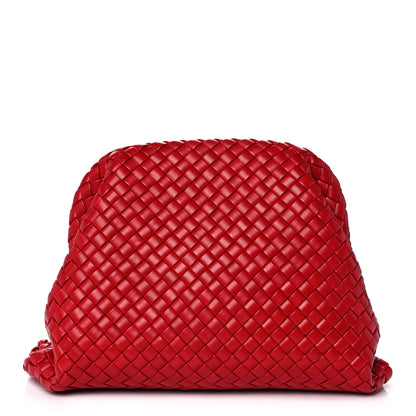 Bottega Veneta Nappa Intrecciato Padded Clutch Red 1 of 8