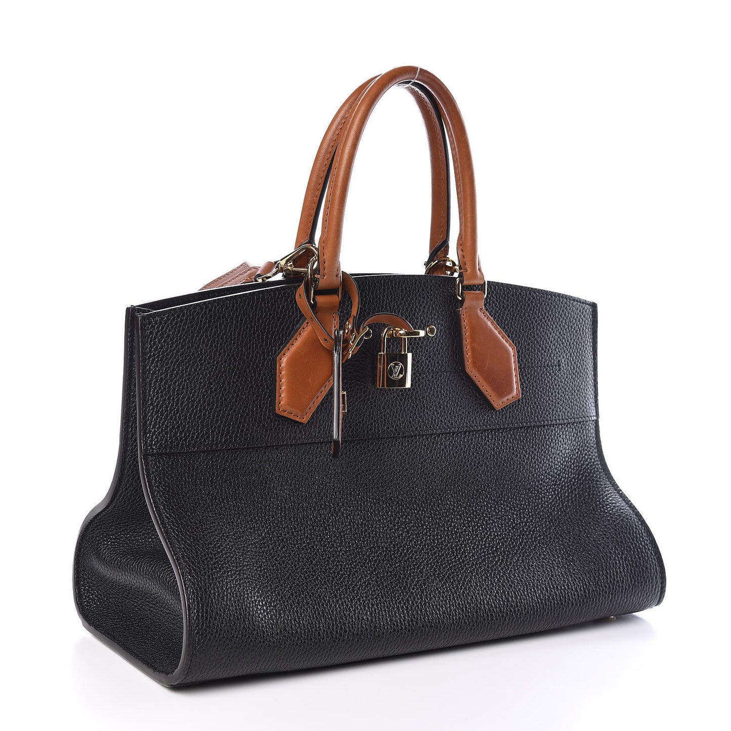 Calfskin City Steamer EW Black Gold