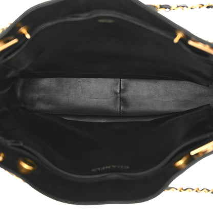 Chanel Lambskin Quilted Shoulder Bag Black 5 of 19
