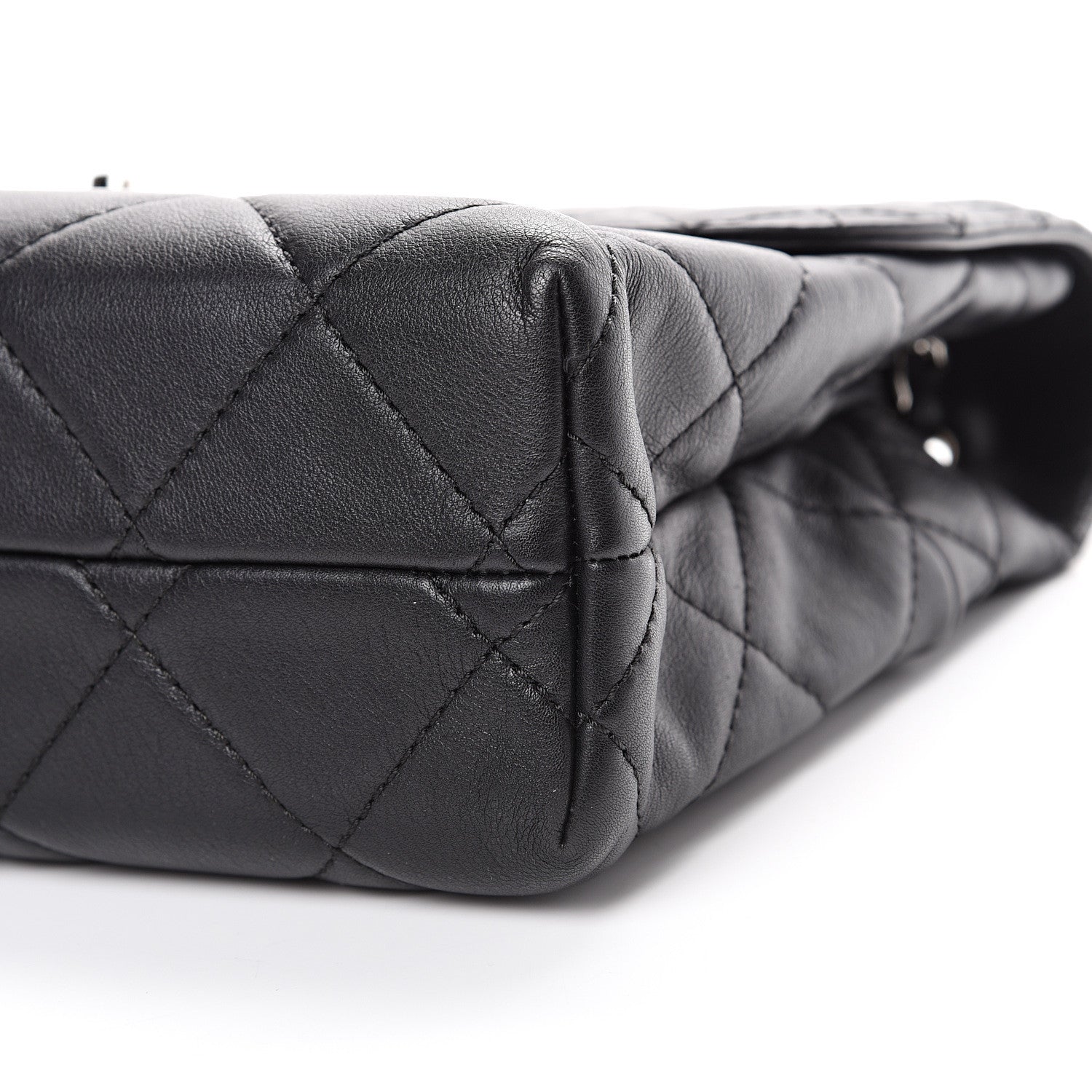 Chanel Calfskin Quilted In The Business Flap Bag Black 13 of 14