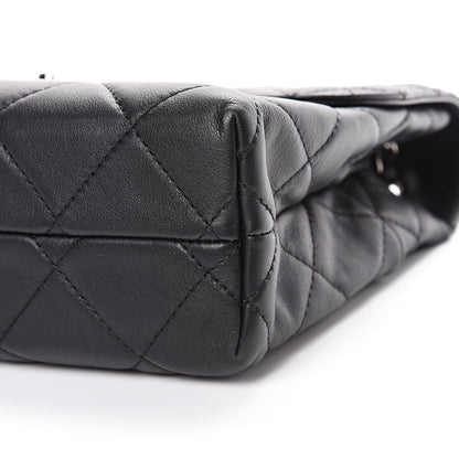 Chanel Calfskin Quilted In The Business Flap Bag Black 13 of 14