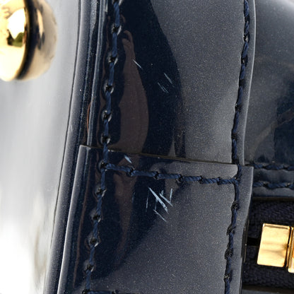 Louis Vuitton Patent Monogram Alma BB Marine 11 of 11