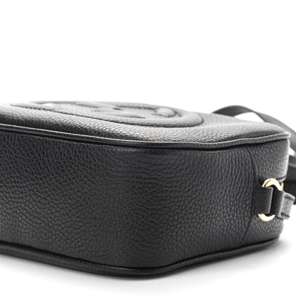 Gucci Pebbled Calfskin Small Soho Disco Bag Black 10 of 11