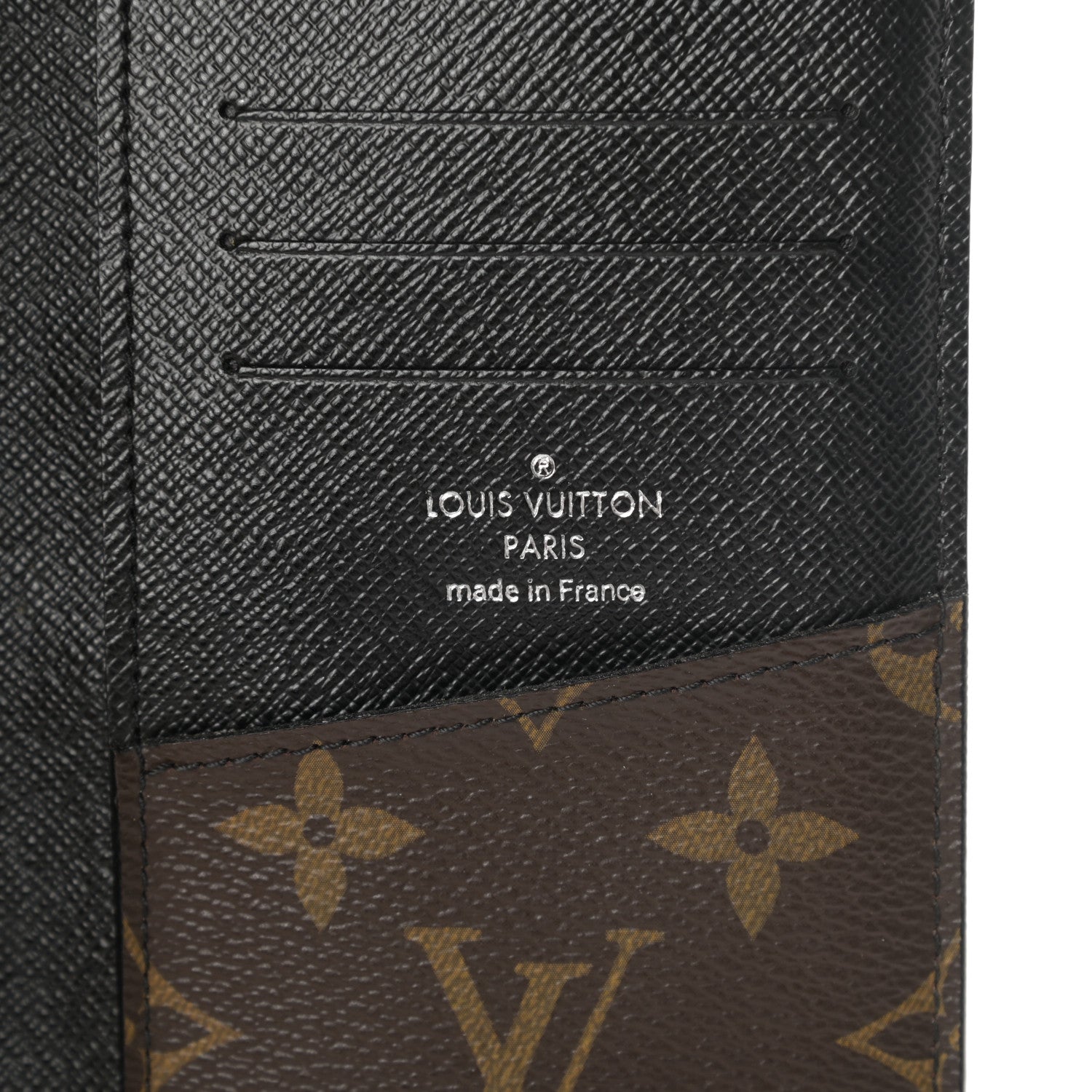 Louis Vuitton Monogram Macassar Brazza Wallet 6 of 9