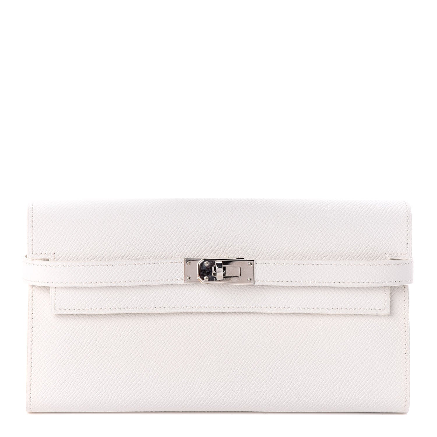 Hermes Epsom Kelly Longue Wallet White 1 of 6