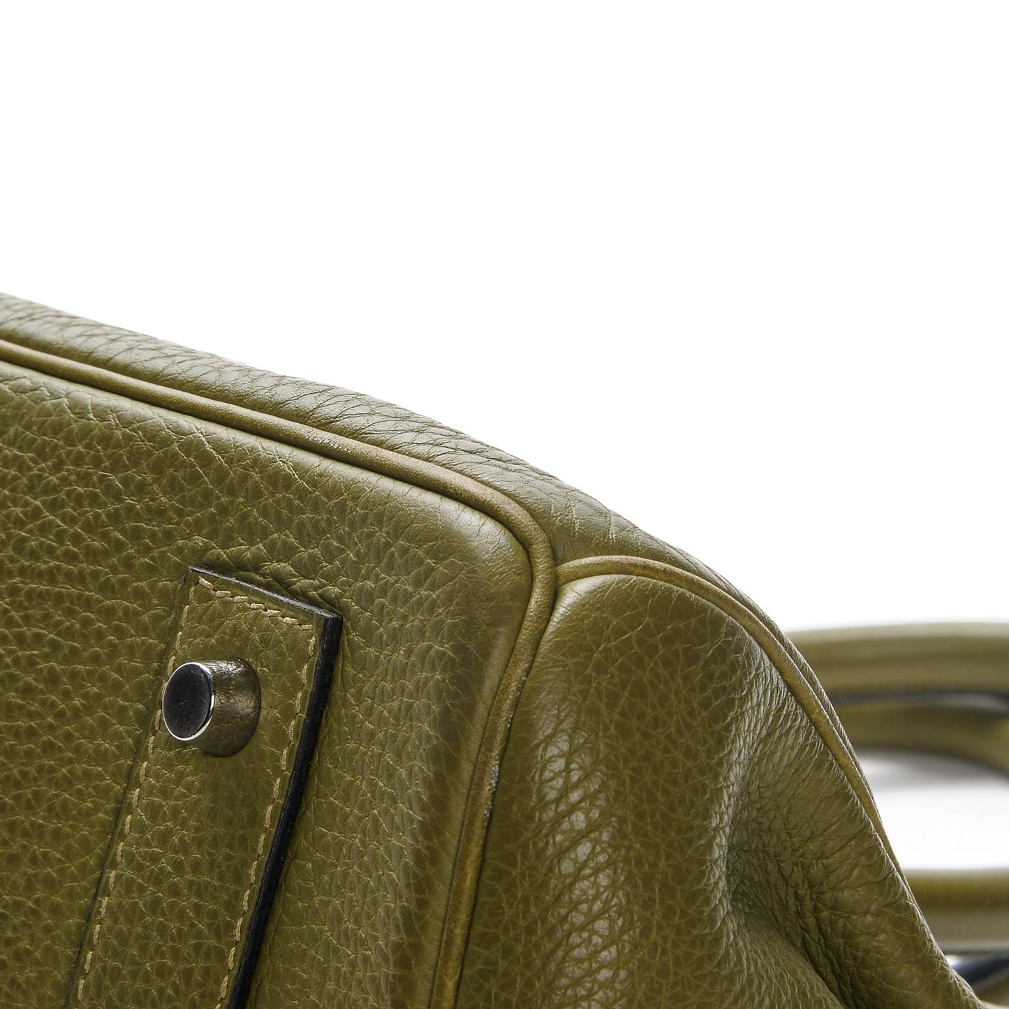 Taurillon Clemence JPG Birkin 42 Chartreuse