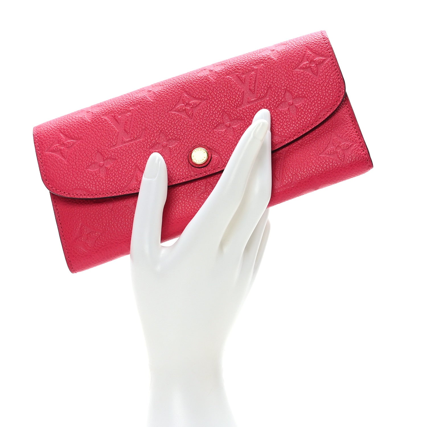 Louis Vuitton Empreinte Emilie Wallet Hot Pink 2 of 7