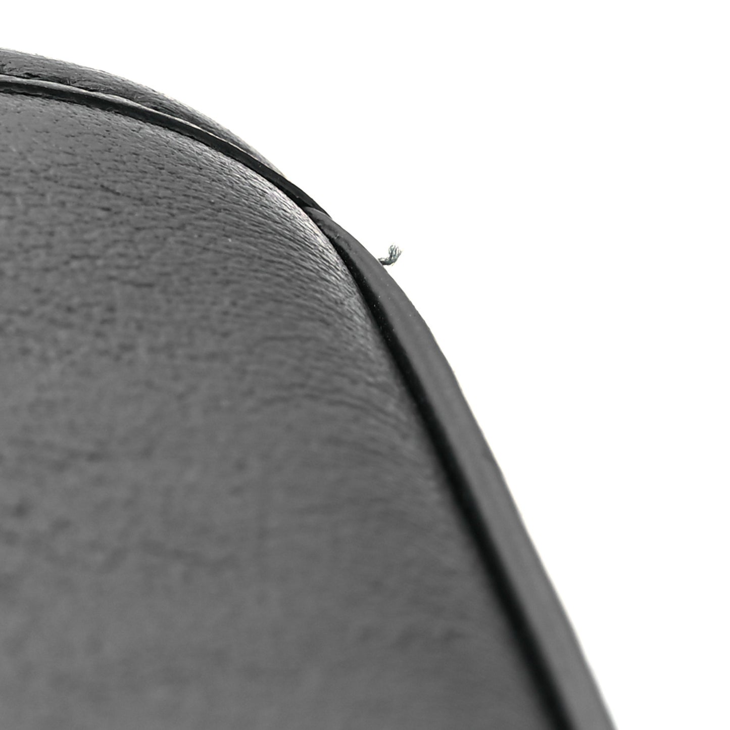 Textured Calfskin Web Small Rajah Slim Flap Shoulder Bag Black