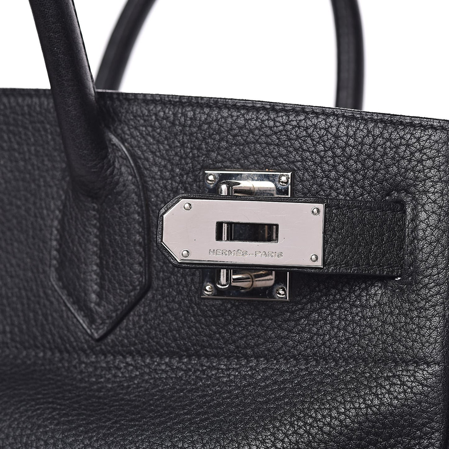 Taurillon Clemence HAC Birkin 40 Black