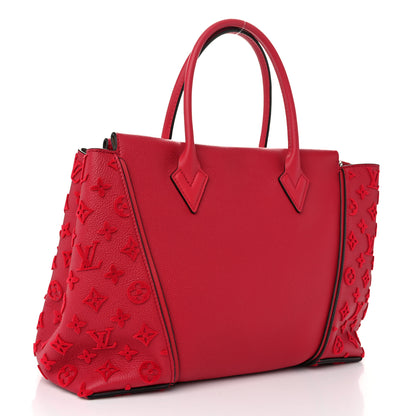 Louis Vuitton Veau Cachemire Tote W PM Framboise 3 of 10
