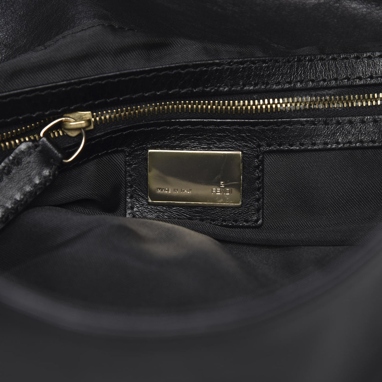 Lambskin Studded Large Chef Shoulder Bag Black