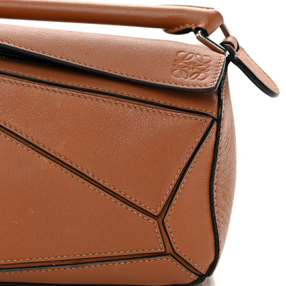 Loewe Calfskin Mini Puzzle Bag Tan 8 of 19