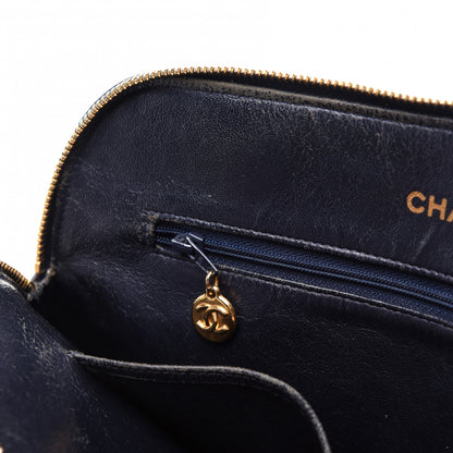 Chanel Caviar CC Tote Navy 16 of 16
