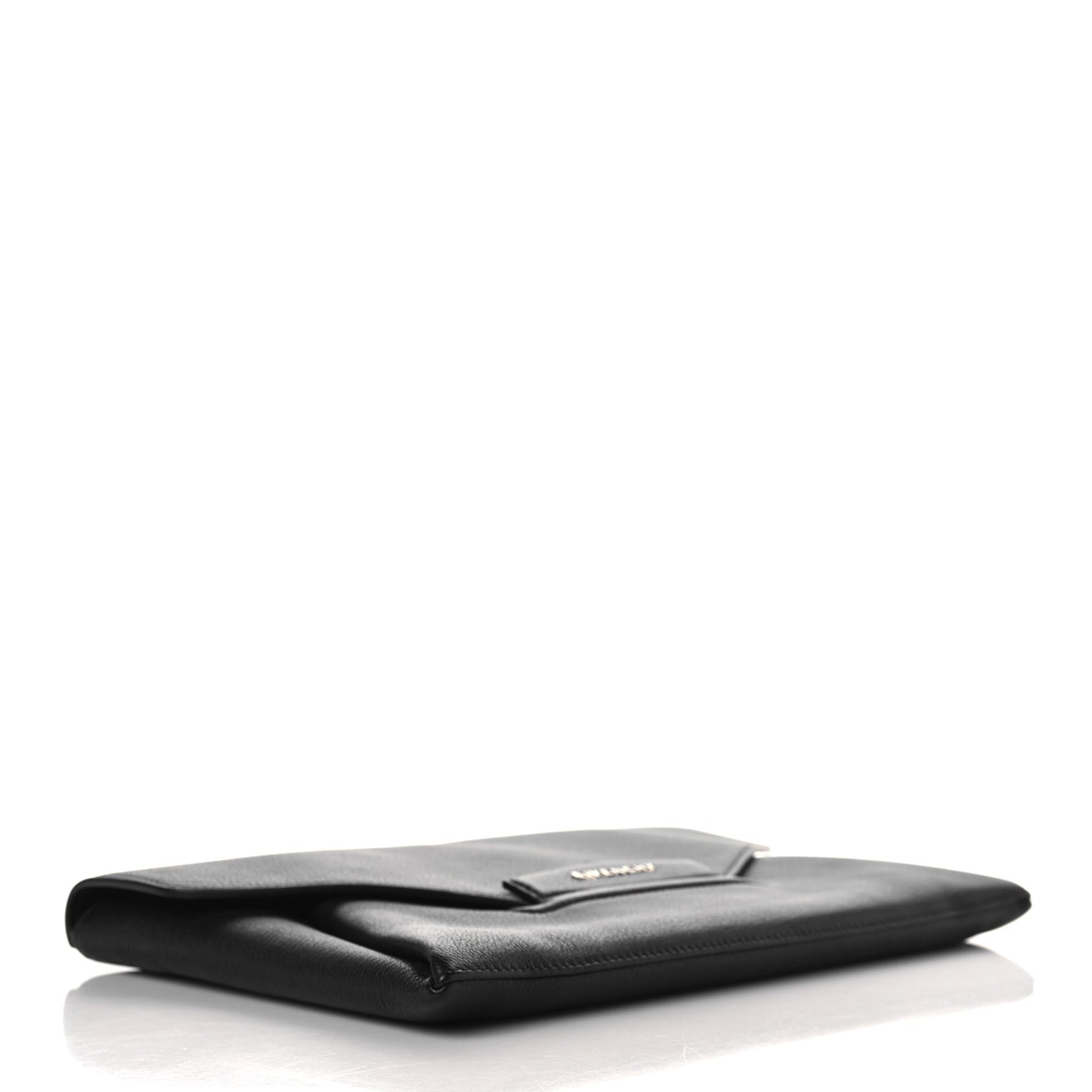 cGIVENCHY Sugar Goatskin Medium Antigona Envelope Clutch Black