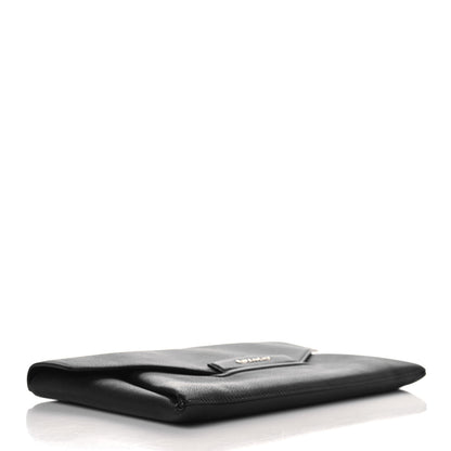 Givenchy cGIVENCHY Sugar Goatskin Medium Antigona Envelope Clutch Black 4 of 7