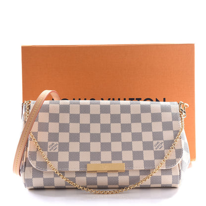 Louis Vuitton Damier Azur Favorite MM 9 of 9
