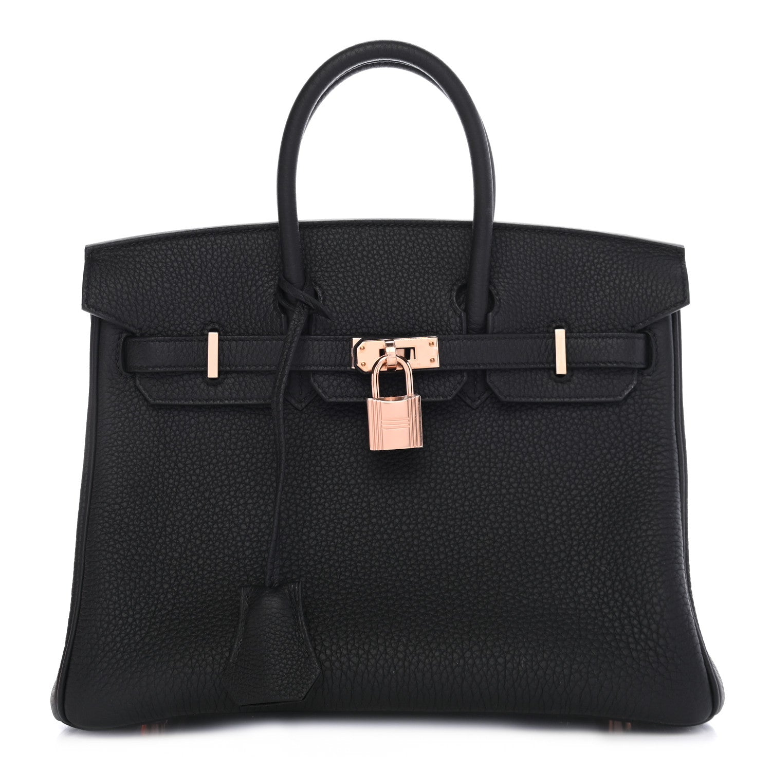 Hermes Togo Birkin 25 Black 1 of 8