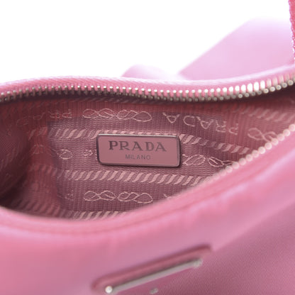 Prada Nylon Re-Edition 2005 Shoulder Bag Begonia 6 of 11