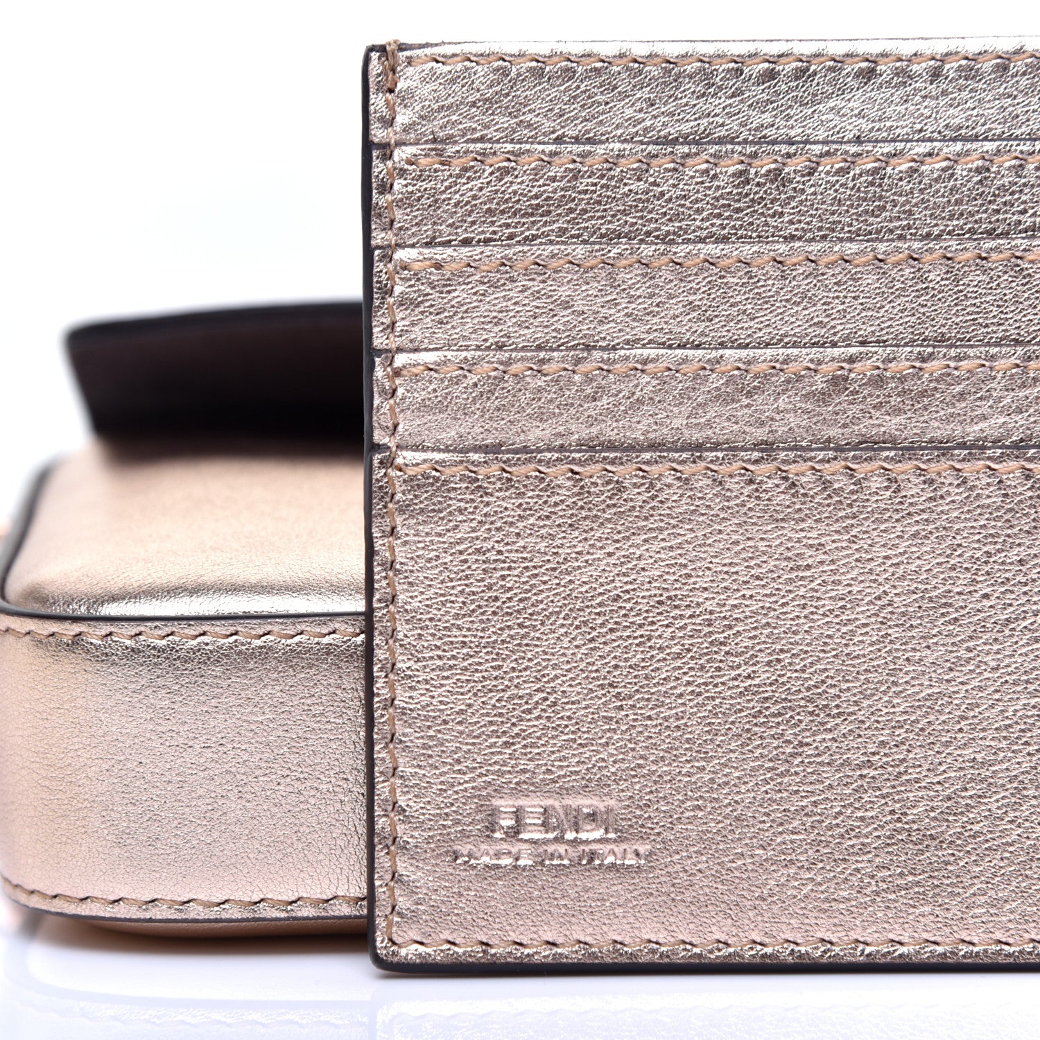 Fendi Vitello Laminato F is Fendi Envelope Wallet on Chain Rame 11 of 11