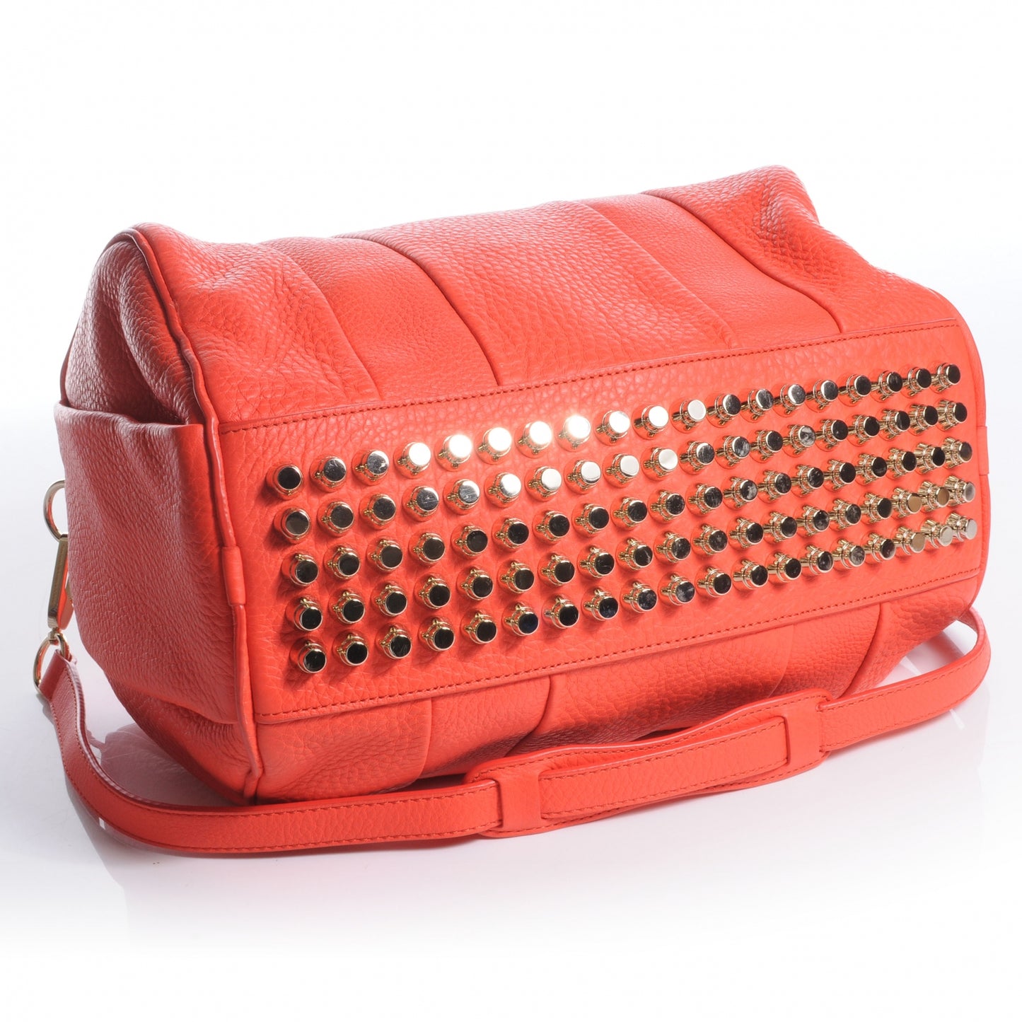 Leather Rocco Tangerine