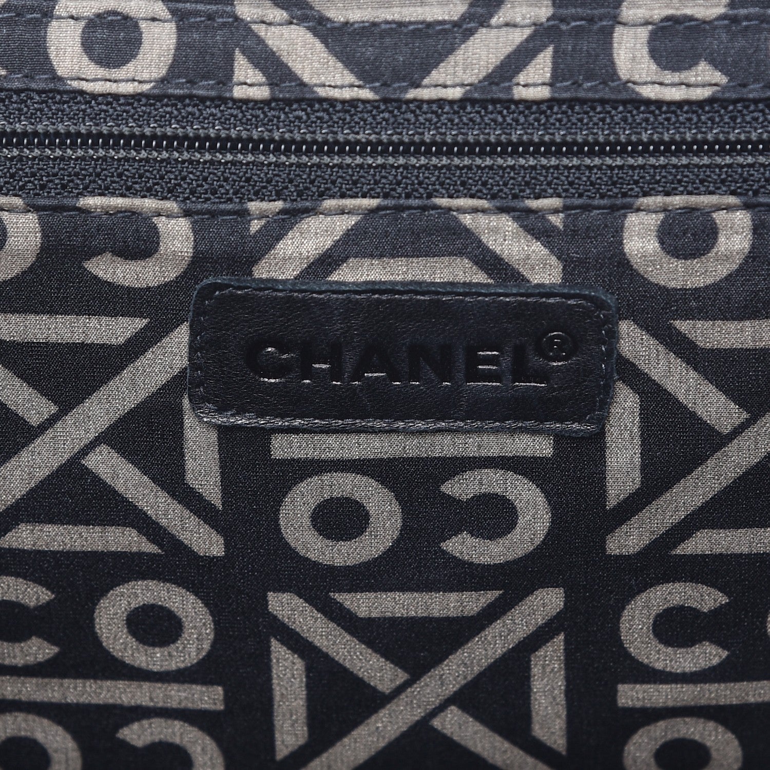 Chanel Lambskin Chocolate Bar Accordion Flap Black 6 of 9