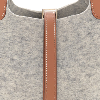 Hermes Feutre Swift Picotin Lock 18 PM Gris Clair Gold 8 of 10