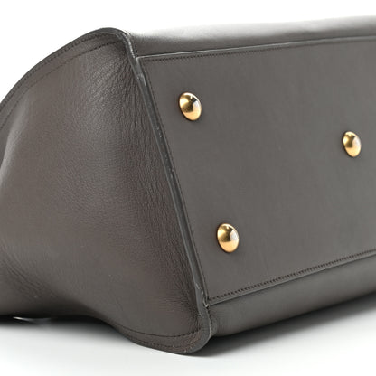 Saint Laurent Calfskin Small Classic Y Cabas Gray 5 of 14