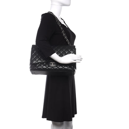 Chanel Caviar Quilted Maxi Double Flap Black 2 of 11