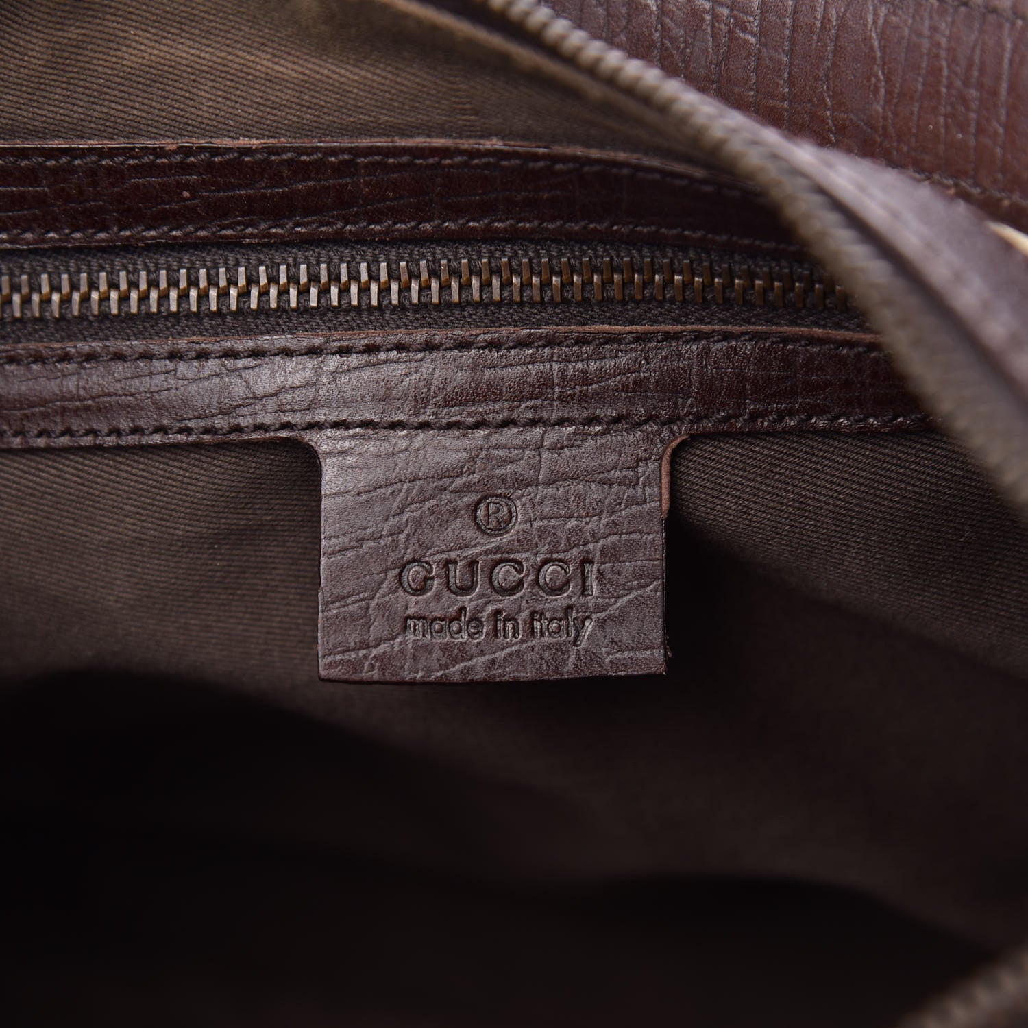 Gucci Monogram Horsebit Hobo Brown 10 of 17