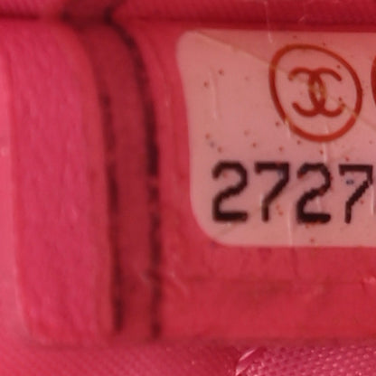 Chanel Caviar Quilted Large Vanity Pouch Pink 7 of 7