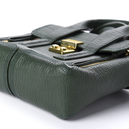 3.1 Phillip Lim 3.1 Textured Calfskin Mini Pashli Satchel Jade 7 of 10