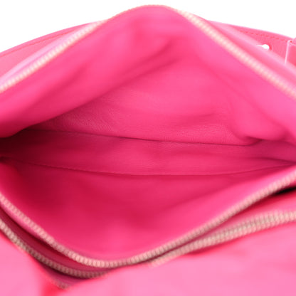 Salvatore Ferragamo Calfskin Small Viva Bow Shoulder Bag Hot Pink 6 of 11