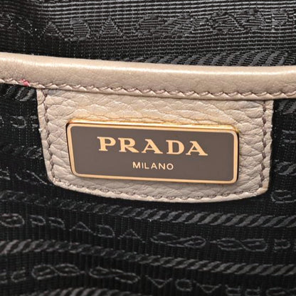 Prada Vitello Daino Flap Crossbody Argilla 9 of 9