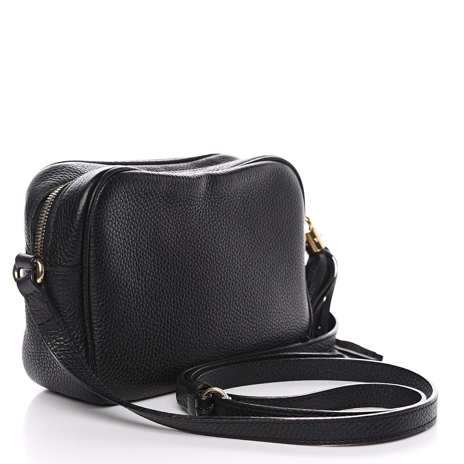 Gucci Pebbled Calfskin Small Soho Disco Bag Black 2 of 11